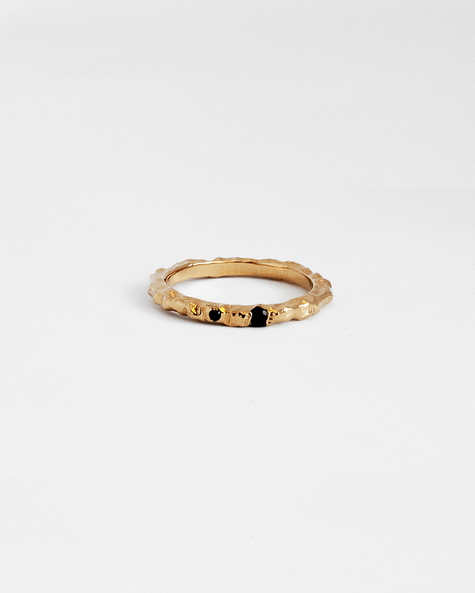 Anel Luna Prata e Dourado 24k | Catarina Catarino Jewelry: Anéis, Rings, Brincos, Earrings, Colares, Necklaces, Pulseiras, Bracelets, Tiny Rings, Egyptian Earrings | Jóias Portuguesas feitas à mão | Jewelry Handmade in Portugal