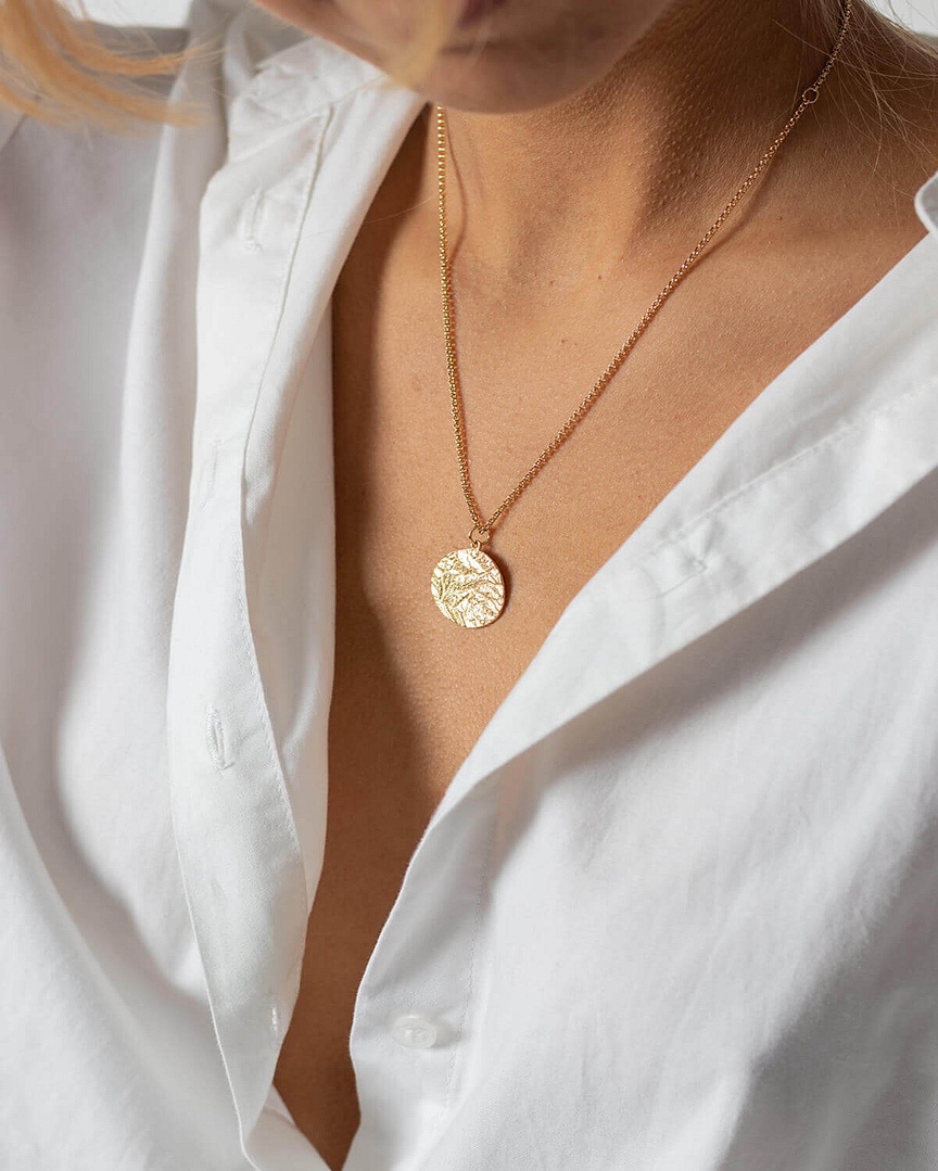 Colar medalha fundida - Image 2